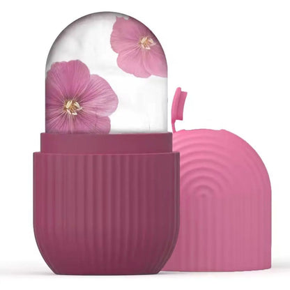 Face Ice Roller & Capsule Mold for Cooling Massage - Ageless pro