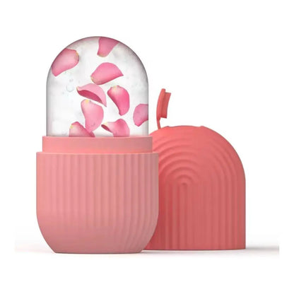 Face Ice Roller & Capsule Mold for Cooling Massage - Ageless pro